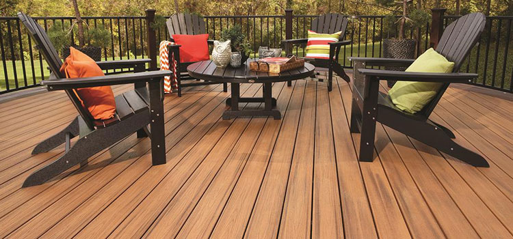 Black TREX Decking in Santa Monica, CA