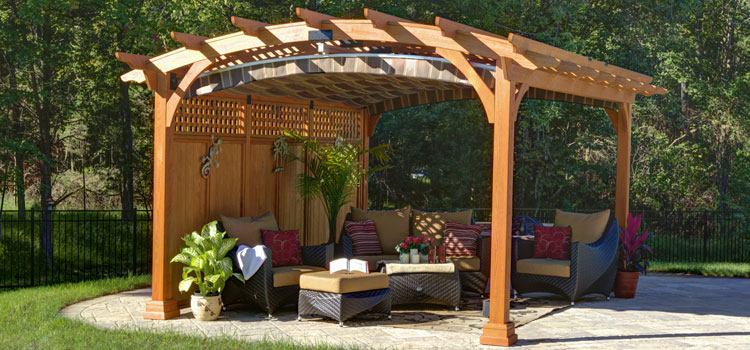 Modern Wood Pergola Installation in Santa Monica, CA