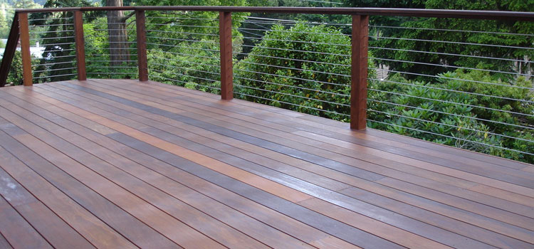 Installing IPE Decking in Santa Monica, CA