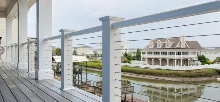 Deck Cable Railing Systems in Santa Monica, CA